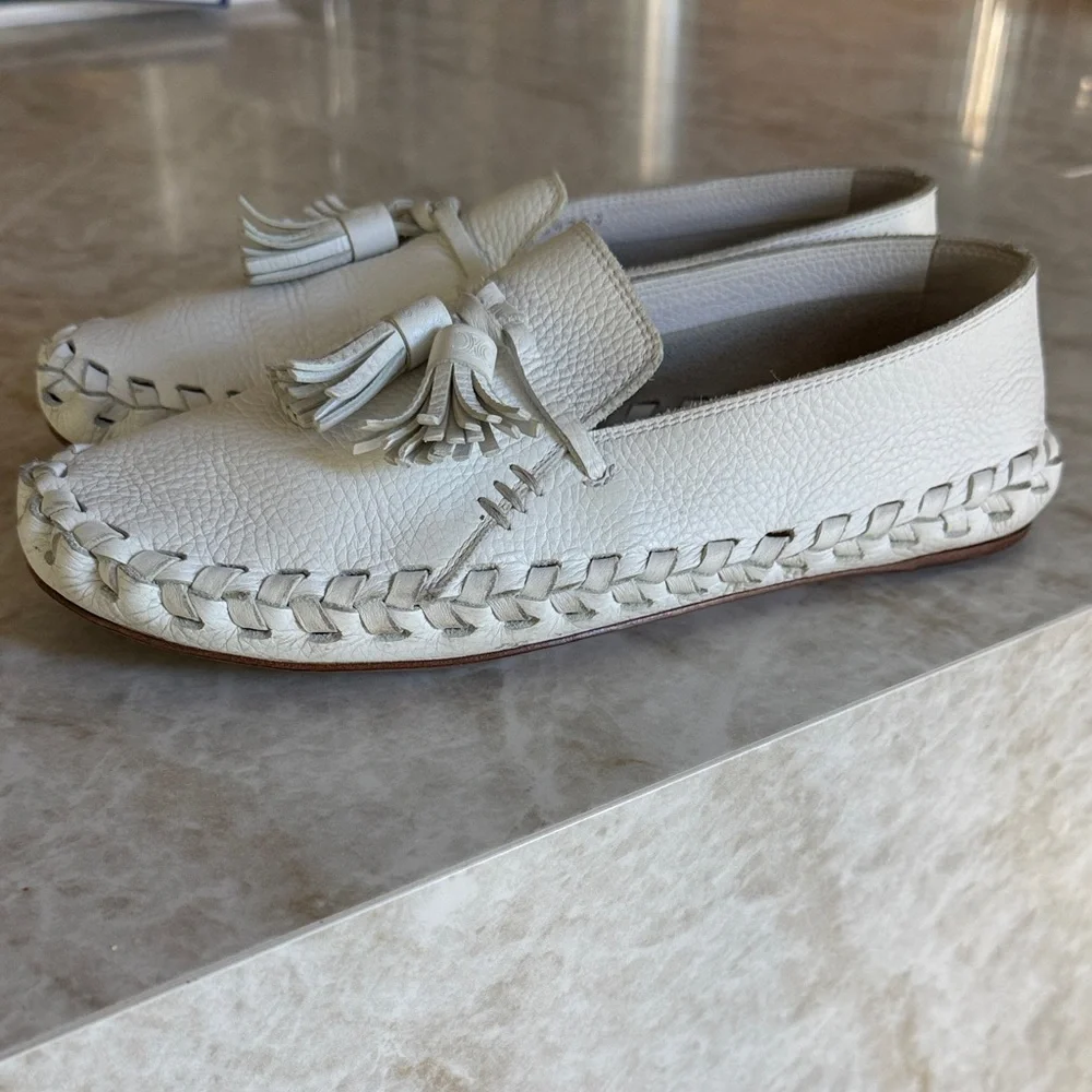 Celine Marlou White Moccasin - Picture 4 of 7